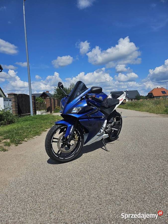 Yamaha r125 2010 Rok produkcji 2010 Yamaha Suwałki sprzedam