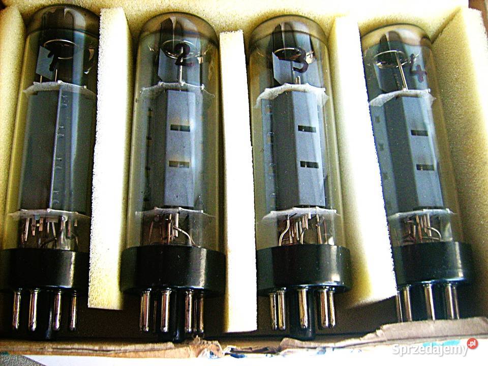 EL34 RFT KWARTET z lat 1960ych SHORT BASE śląskie Porąbka