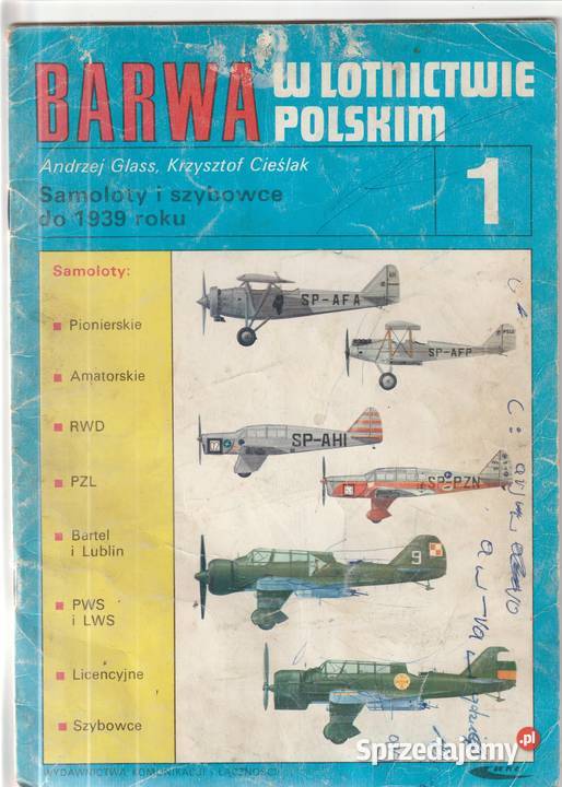 Barwa w lotnictwie polskim 1 1985 Pruszków