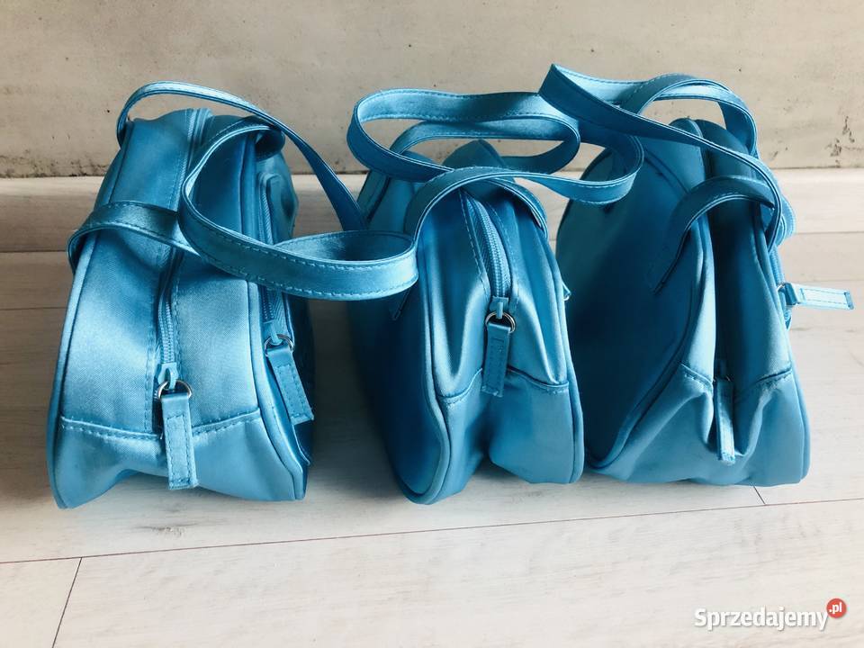 NOWA kosmetyczka niebieska futerał kuferek 3 Łódź