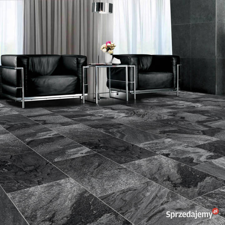 Płytki Łupek Silver Grey szlifowany 60x30x12 Kraków