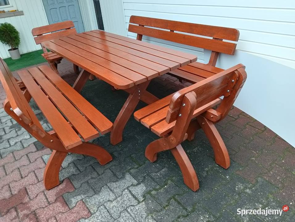 Stół , ławki ogrodowe . Oferta całoroczna .