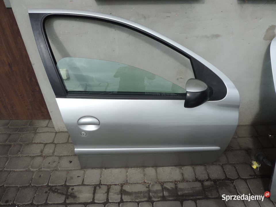 DRZWI PRAWY PRZÓD PEUGEOT 206 HB 5D FL KOLOR ETS Rok produkcji 2007 małopolskie Nowy Sącz