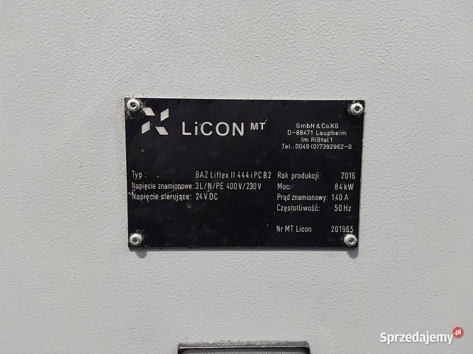 Centrum obróbcze 5osi Licon BAZ LiFLEX 444i PC Produkcja lubuskie Strzelce Krajeńskie