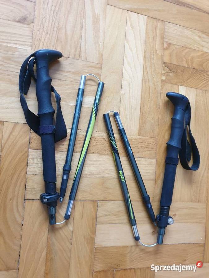 Kije trekkingowe Topfit regulowane składane małopolskie Mszana Dolna