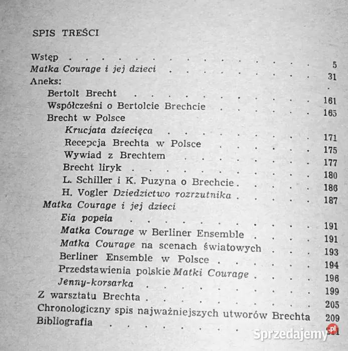 Matka Courage i jej dzieci Berthold Brecht Chełm