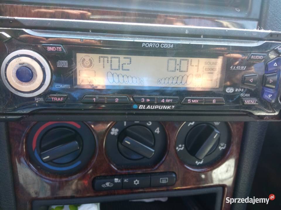 Radio samochodowe Blaupunkt CD34 4x45 Wat RDS CD kujawsko-pomorskie Posługowo sprzedam