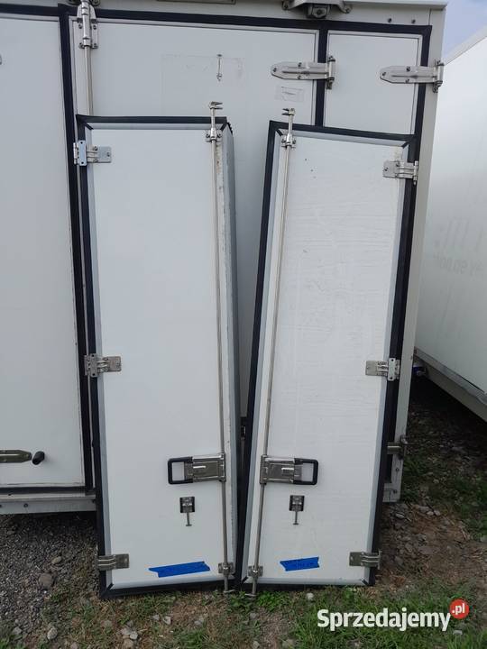 DRZWI TYLNE PRAWE LEWE TYŁ KONTENER CHŁODNIA części blacharskie Bielsko-Biała