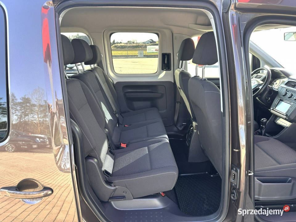 Volkswagen Caddy Polski salon 1 Ręka 7 osób Navi 216428km Kąty Opolskie