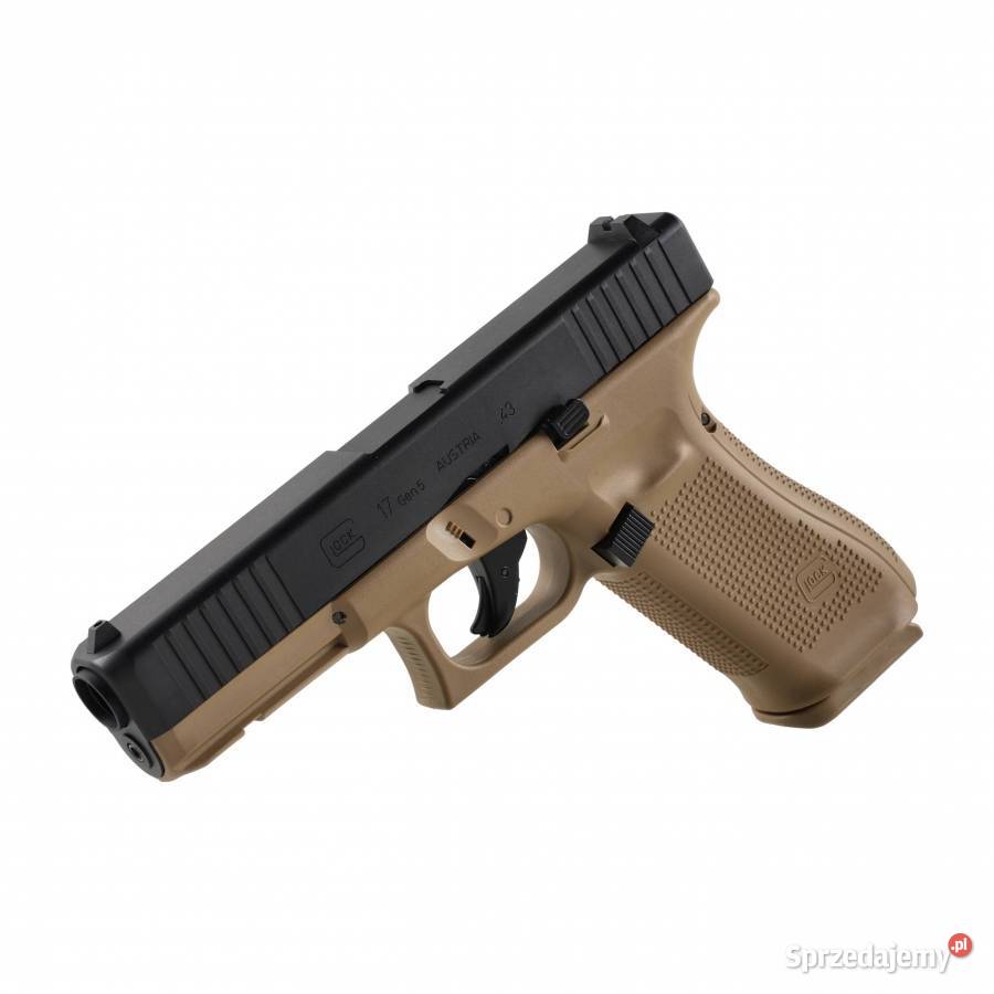 Pistolet na kule gumowe Glock Gen 5 T4E 43 CO2 Trzcianka