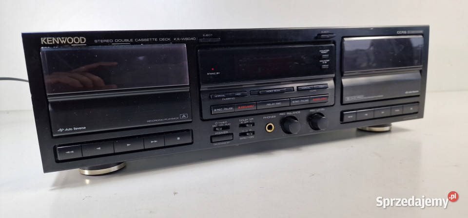 Magnetofon Cassette Deck Kenwood KXW6040 KX W wielkopolskie Międzychód