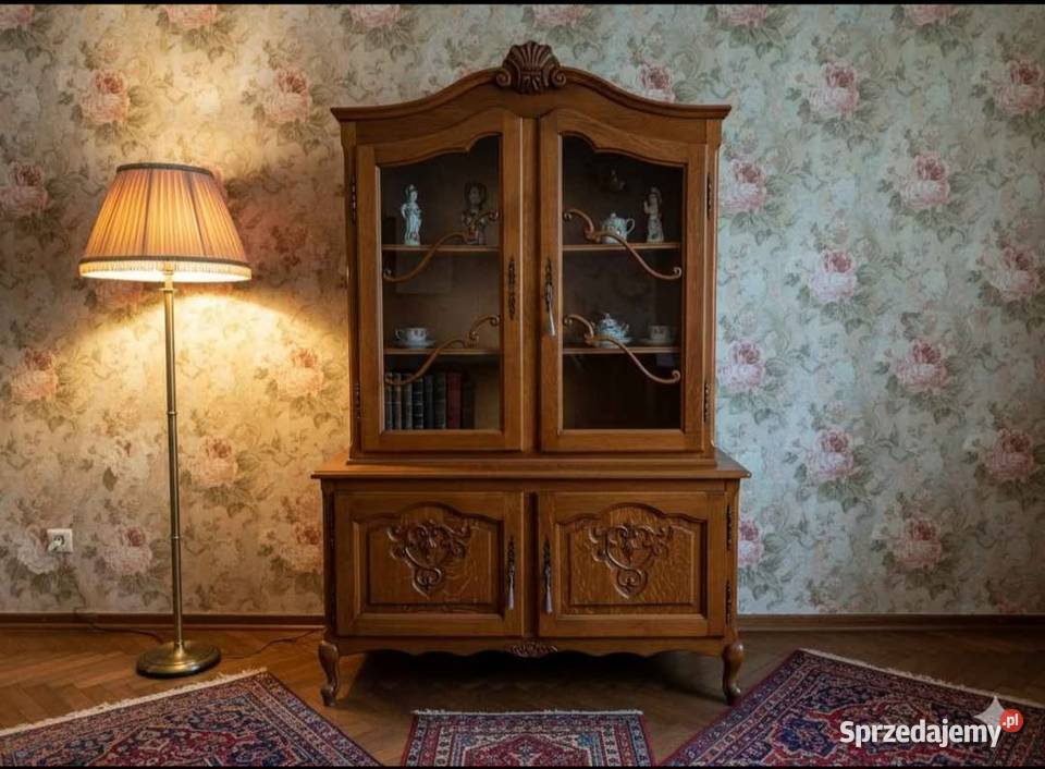 Witryna Biblioteczka Serwantka Stylowa Komoda Dom i Ogród Kamienna Góra