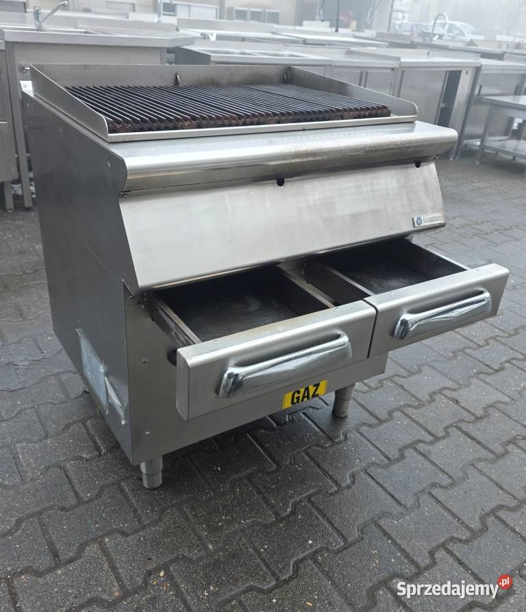 Grill Lava Gazowy Podwójny MARENO Moc 15 kW Nowe Skalmierzyce