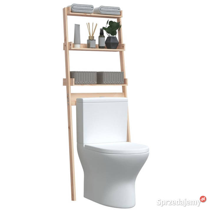 Półka łazienkowa 635x32x179 lite drewno sosnowe Warszawa
