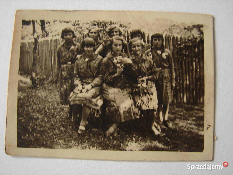 Zadwórze Harcerze u państwa Remiszów w 1937 r Warszawa