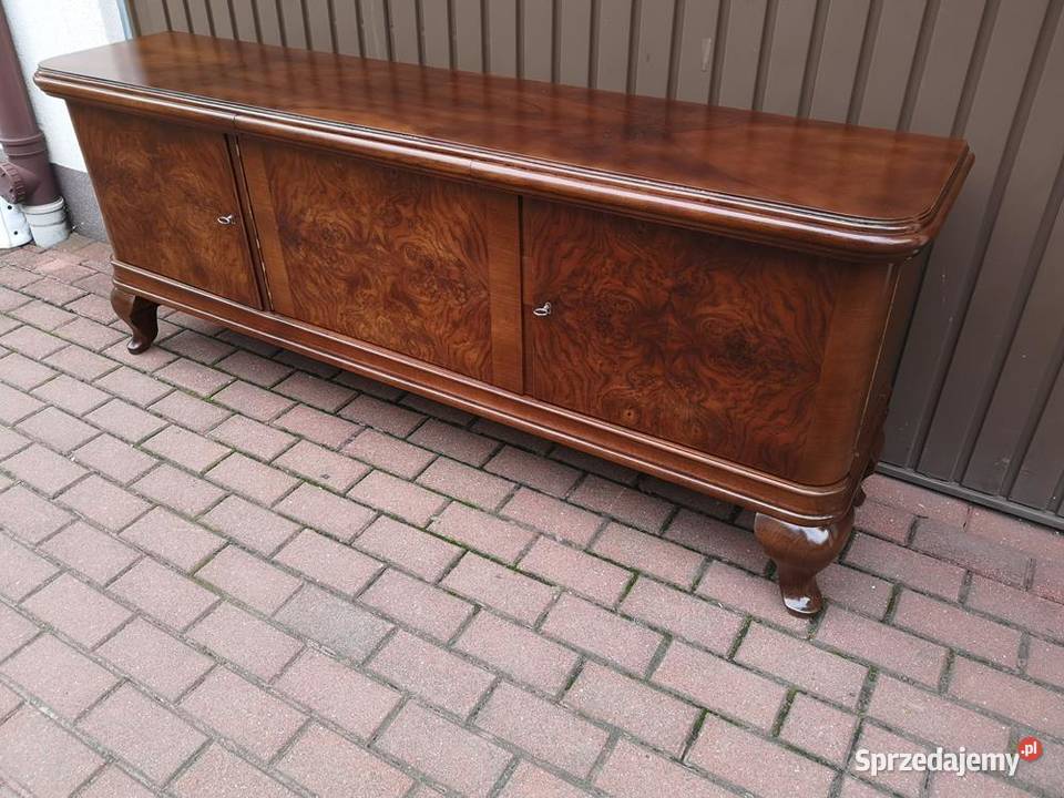 Komoda Szafka ARTDECO RTV Niska 180 Orzech Swarzędz