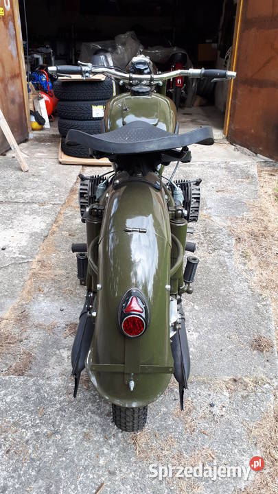 K750 Dniepr Ural M72 Czarny Dunajec