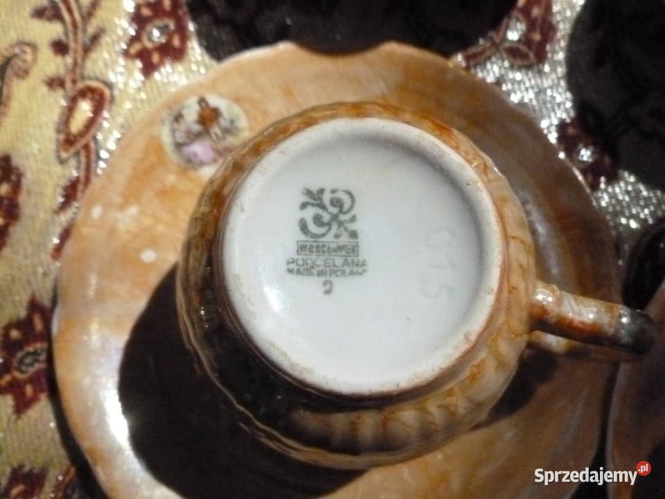 Serwis kawowy Włocławek Porcelana PRL Porcelana i szkło Mława