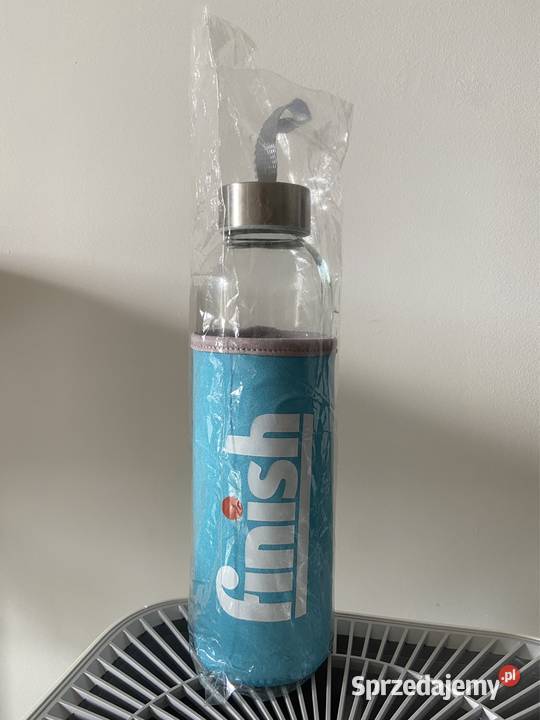 Bidon szklany butelka na wodę z osłonką 500ml Butelki, bidony i lunch boxy Rogoźno