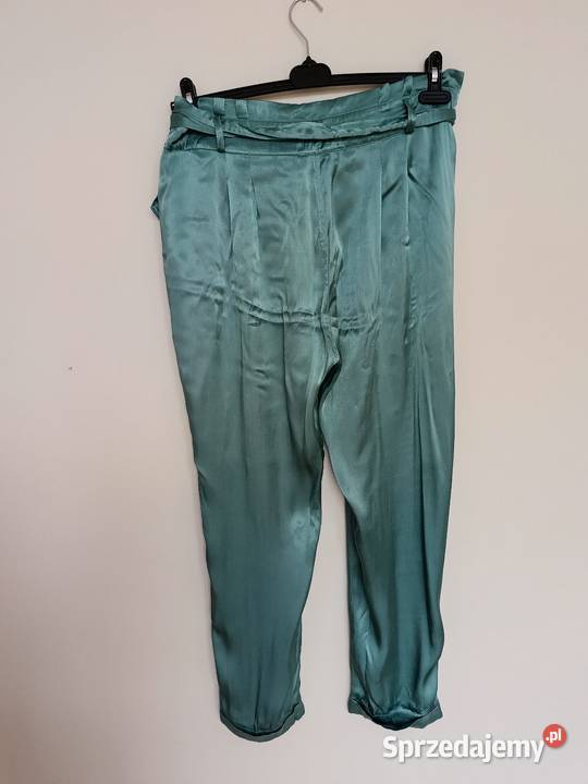 Eleganckie turkusowe spodnie Denim Hunter r 42 Gdynia sprzedam