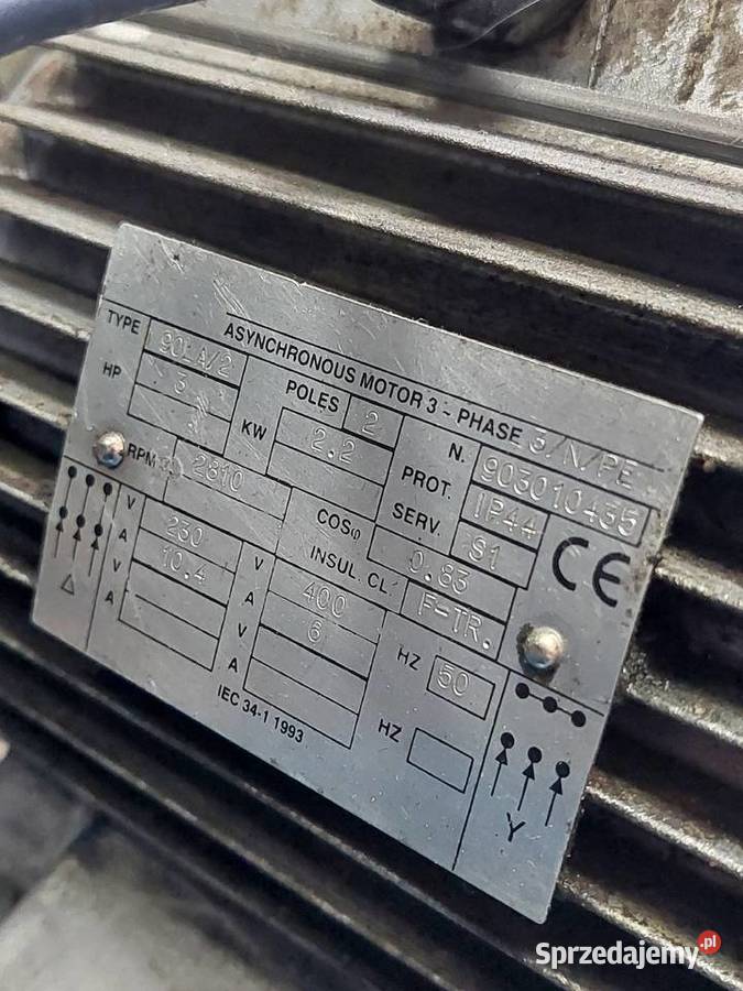 Sprężarka tłokowa kompresor B150X Gudepol 150l Sochaczew