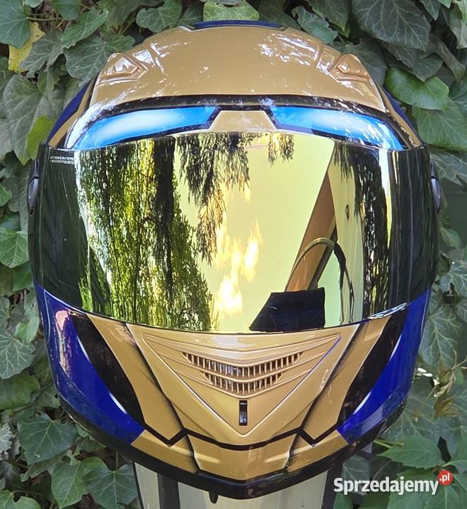 Kask Masei helmets w malowaniu oryginał IRON MAN Bydgoszcz