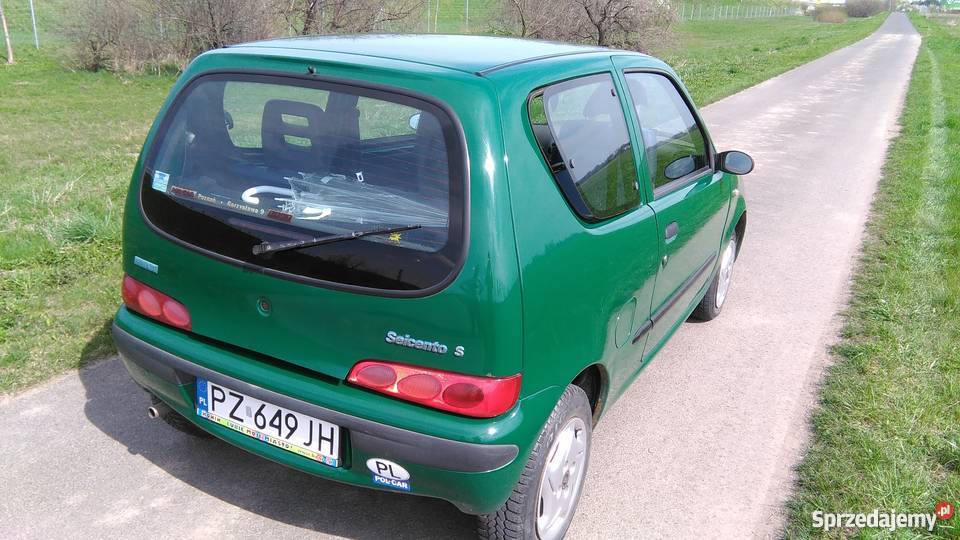 Fiat seicento 11 benzyna wielkopolskie Poznań