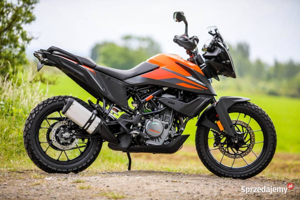 KTM 390 Adventure A2 niski przebieg tłumik Białystok