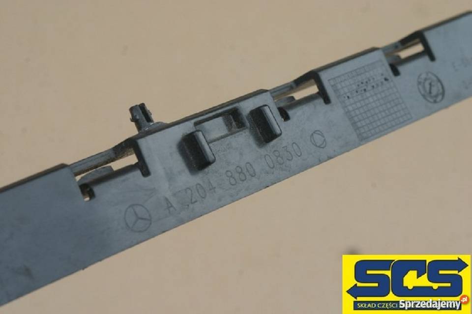 MERCEDES C KLASA W204 ŚLIZG ZDERZAKA PRAWY TYŁ Bieleń