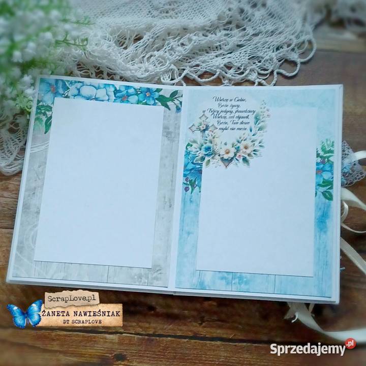 Album harmonijkowy Komunia Święta chłopca Mszana Dolna