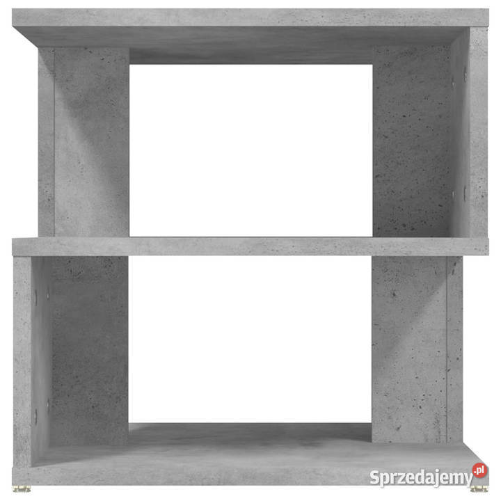 Stolik boczny szarość betonu 40x40x40 WM806296 Stoły mazowieckie