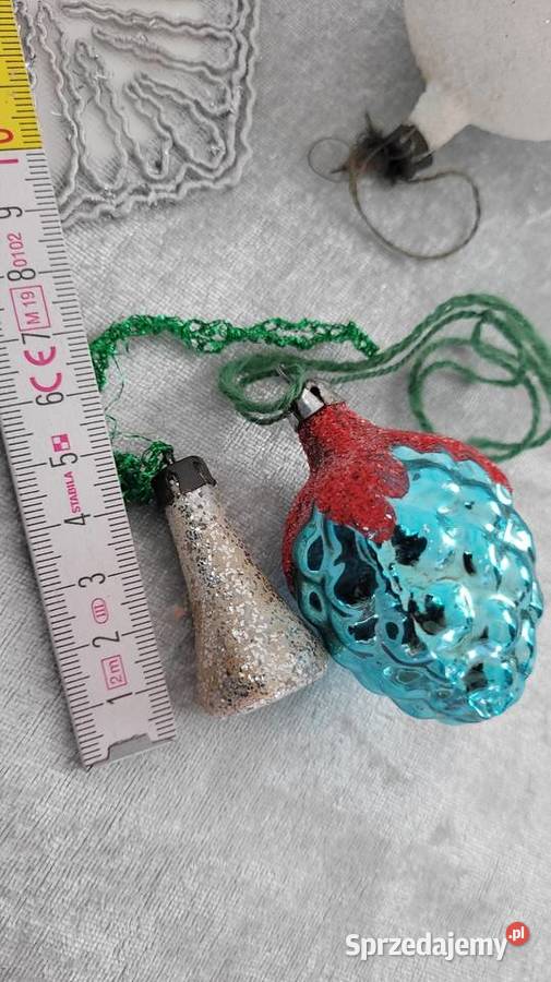 Bombki szklane Wyposażenie wnętrz Ciechanowiec