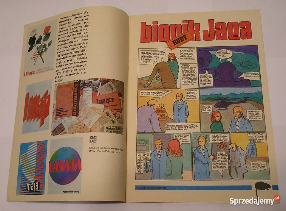 RELAX KOMIKS 18 1978 I WYDANIE Łódź