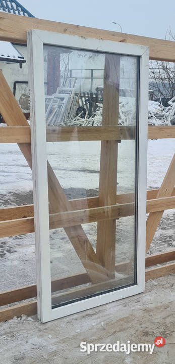OKNA KacprzaK Witryna 73x151 FIX Używany PCV Lublin