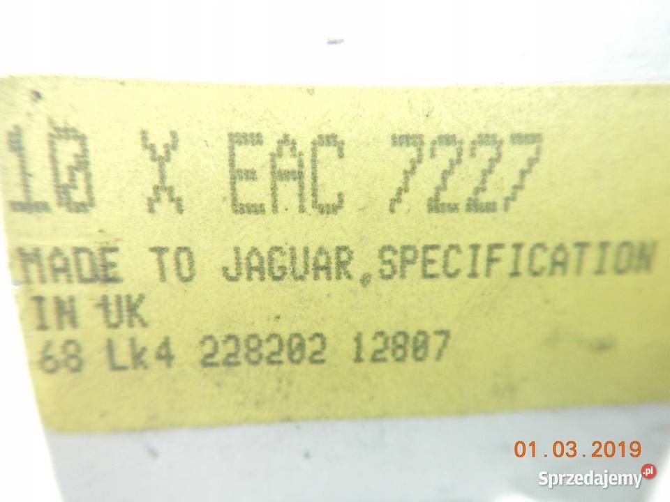 KOŁNIERZ ZAWORU WYDECHOWEGO JAGUAR 40 36 Z ASO