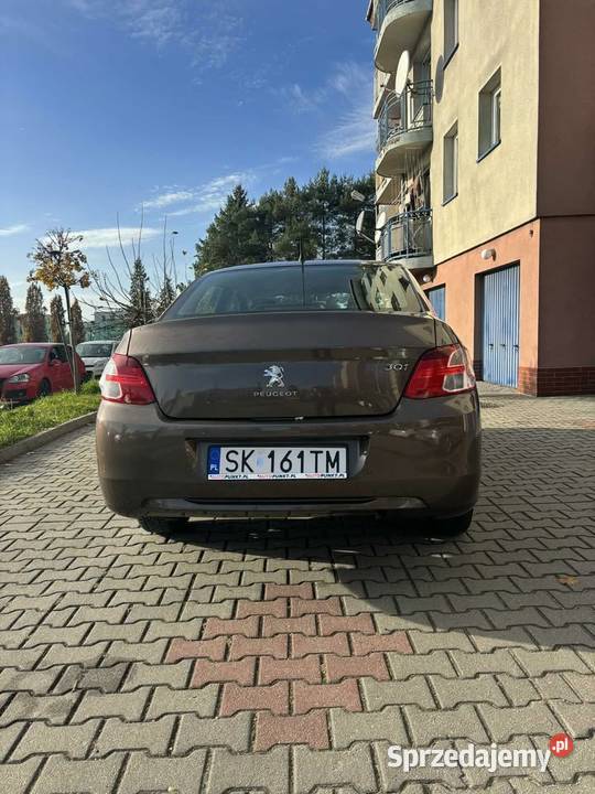 Peugeot 301 16 benzyna 115 2017r Bezwypadkowy małopolskie Chrzanów