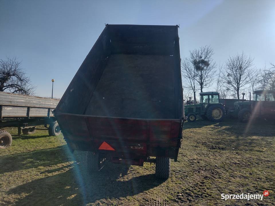 Przyczepa rolnicza parabola wysokość podnoszenia Przyczepy rolnicze kujawsko-pomorskie Sośno