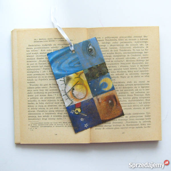 kolorowa zakładka do książki bajkowa zakładka