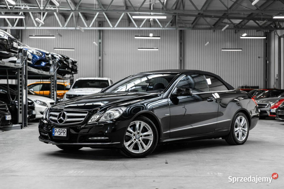 Mercedes E 350 35 V6 292 cabrio Japonia światła do jazdy dziennej Węgrzce sprzedam