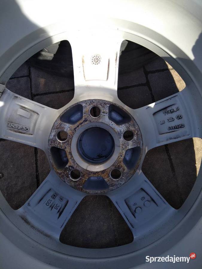 Koła 15 lato aluminiowe Seat Cordoba 2 firmy Zabrodzie