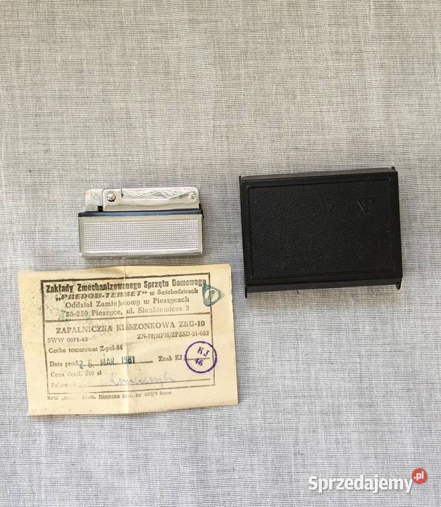 Stara zapalniczka kieszonkowa ZKG10 PredomTermet Ruda Śląska