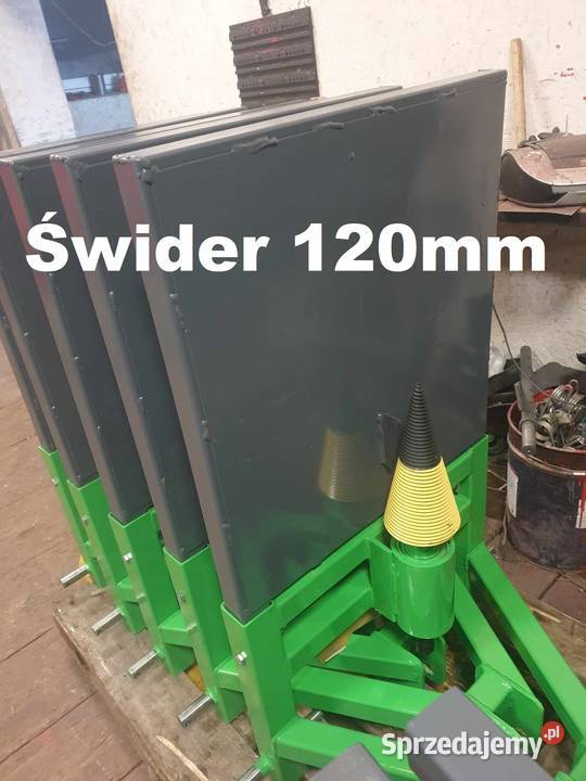 Świder 120mm Łuparka świder do drewna na wałek Radomsko