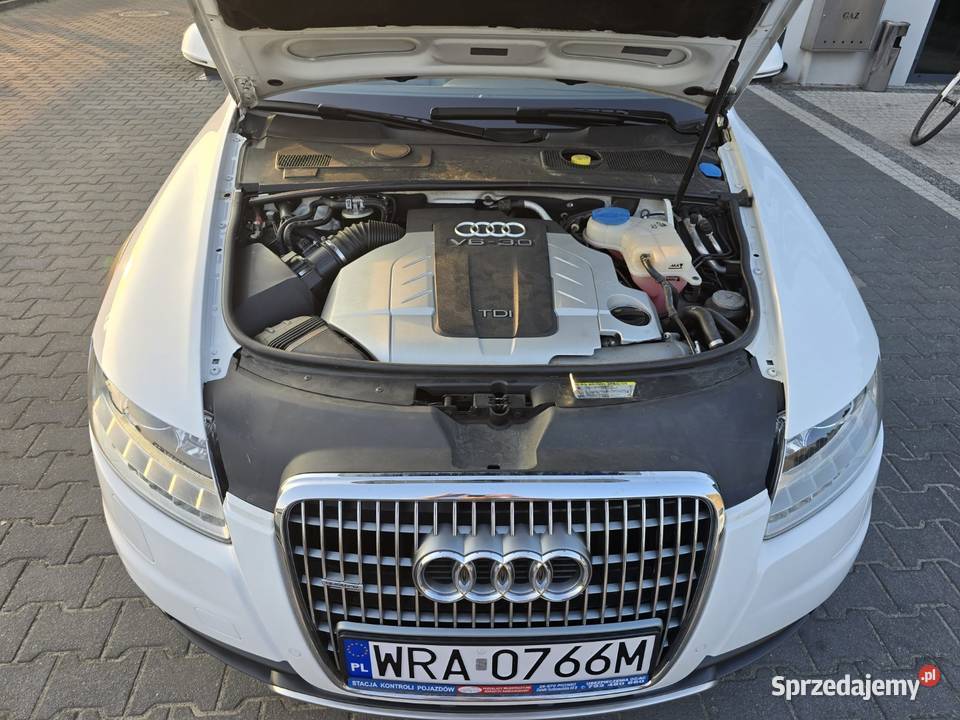 Audi A6C6 2010 quattro allroad 30 tdi 240 elektrycznie ustawiane fotele Pionki