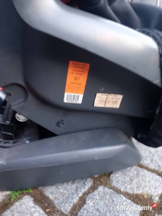 Fotelik Britax Romer King Plus 0-18kg Łódź sprzedam
