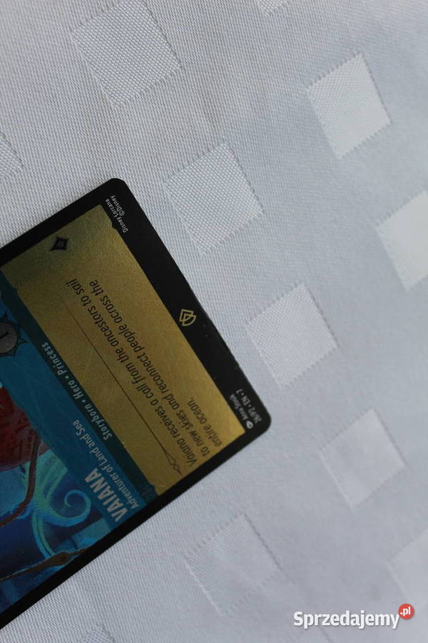 Disney Lorcana Vaiana 2 Karta Do Gry Pozostałe Kultura i Rozrywka