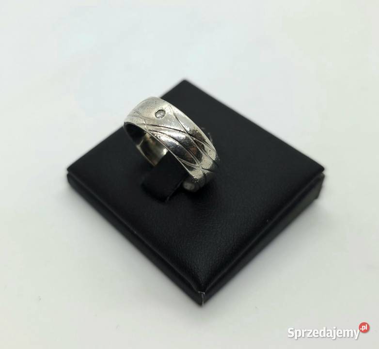 Srebrna obrączka próby 925 908g Rozmiar 16 Elbląg
