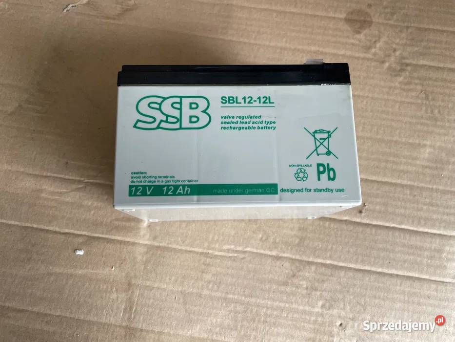 Akumulator bateria SBL 1212L Nowa Żary