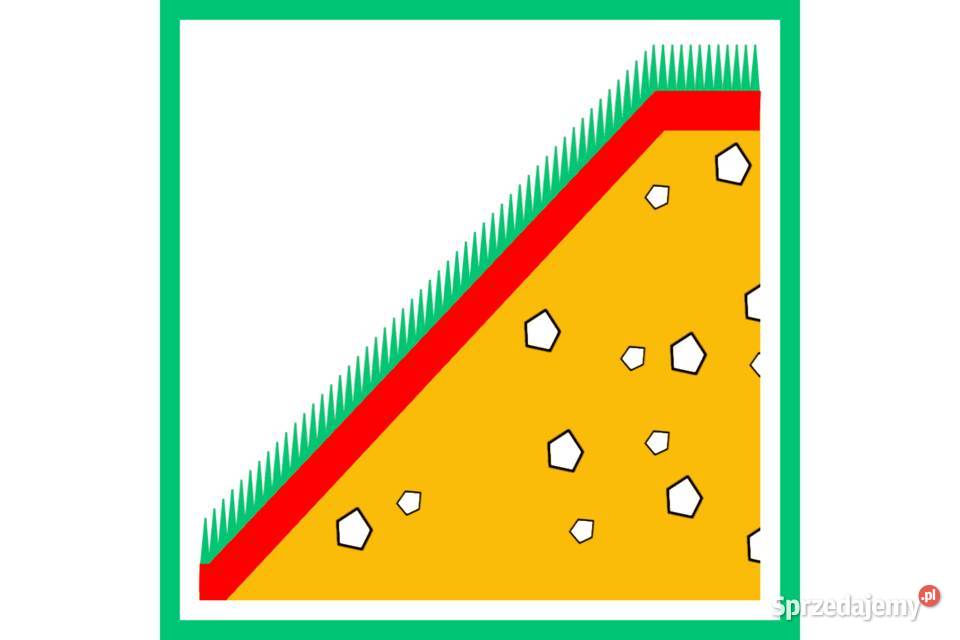 Biowłóknina geowłóknina włóknina nasiona 22x10m