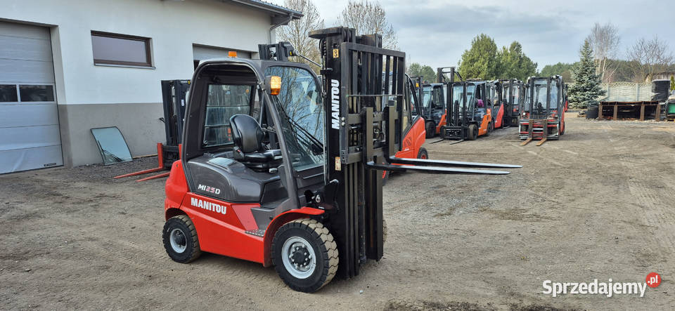 Manitou MI25D Diesel 2017r Triplex 5 m 785 mth Małkinia Górna sprzedam