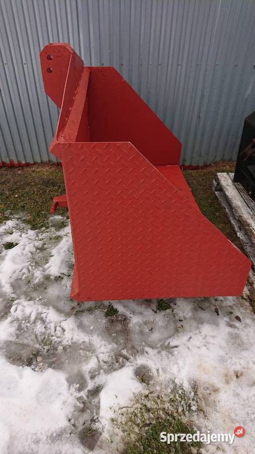 Skrzynia transportowa na podnośnik do ciągnika Kłaj